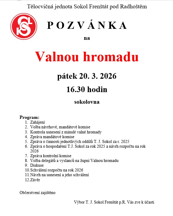Obrázek k aktualitě: Pozvánka na valnou hromadu (1)